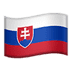 🇸🇰 flag: Slovakia display on Apple